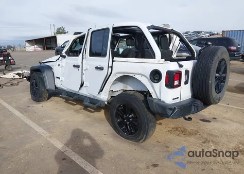 2021 Jeep Wrangler Unlimited Sport Altitude 4X4 z USA, uszkodzony, nr VIN 1C4HJXDN7MW812557
